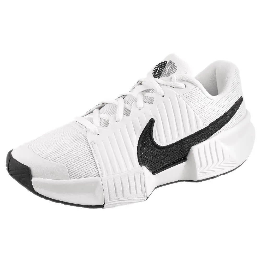 Nike Women's Air Zoom GP Challenge Pro - White/Black Breathable Knit Upper Midfoot Shank