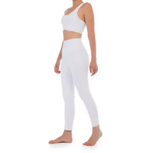 Comfortable Fit Wear high waisted Cristyogi Ananda<br>Leggings White