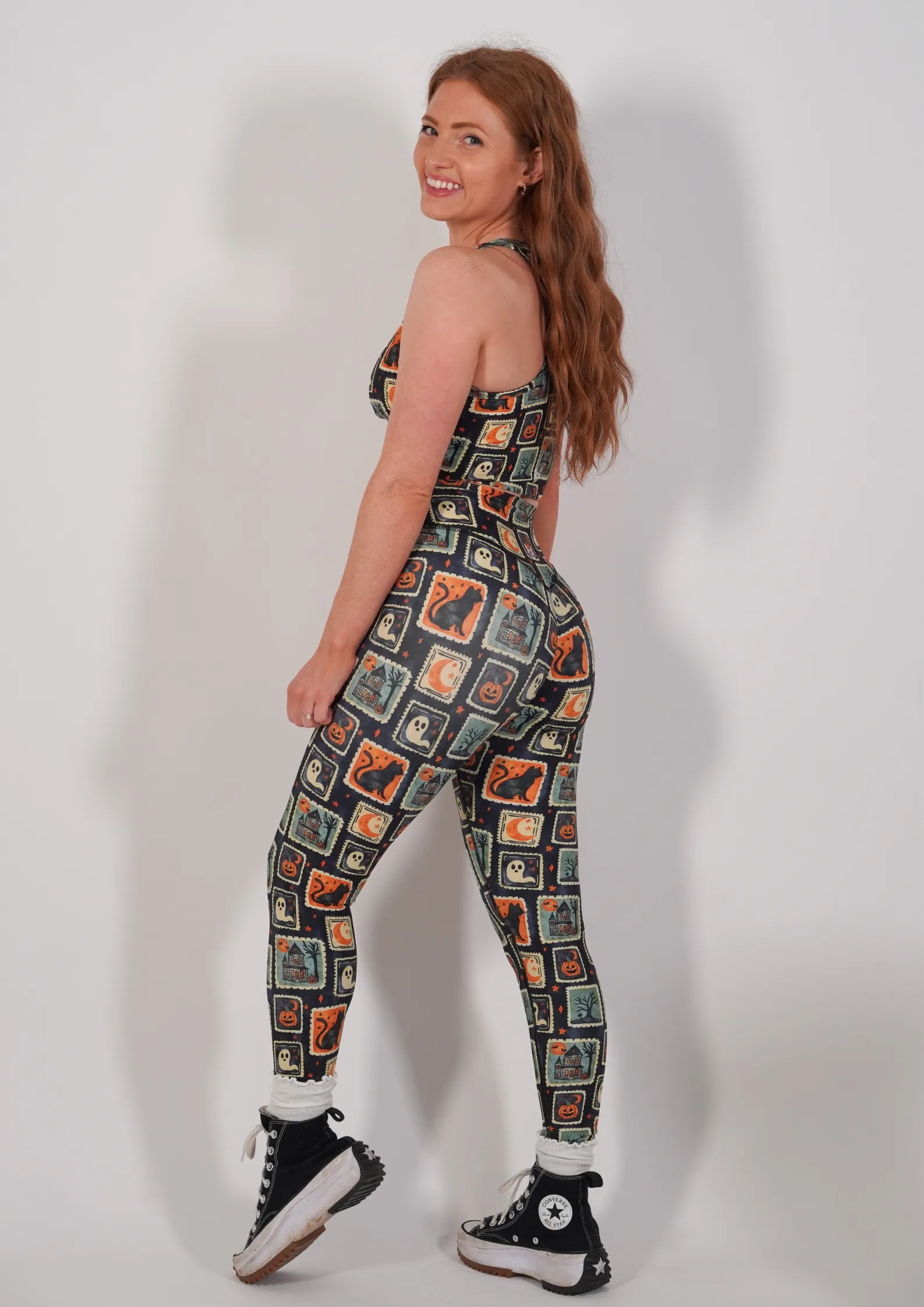 Sabrina V-Booty Leggings Long Wearing