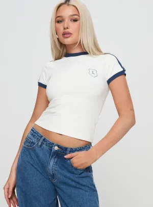 Clubhouse Tee Ivory Effortless Daywear