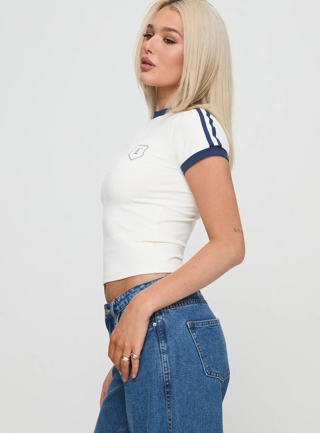 Clubhouse Tee Ivory Casual everyday wear Fresh Style Trend