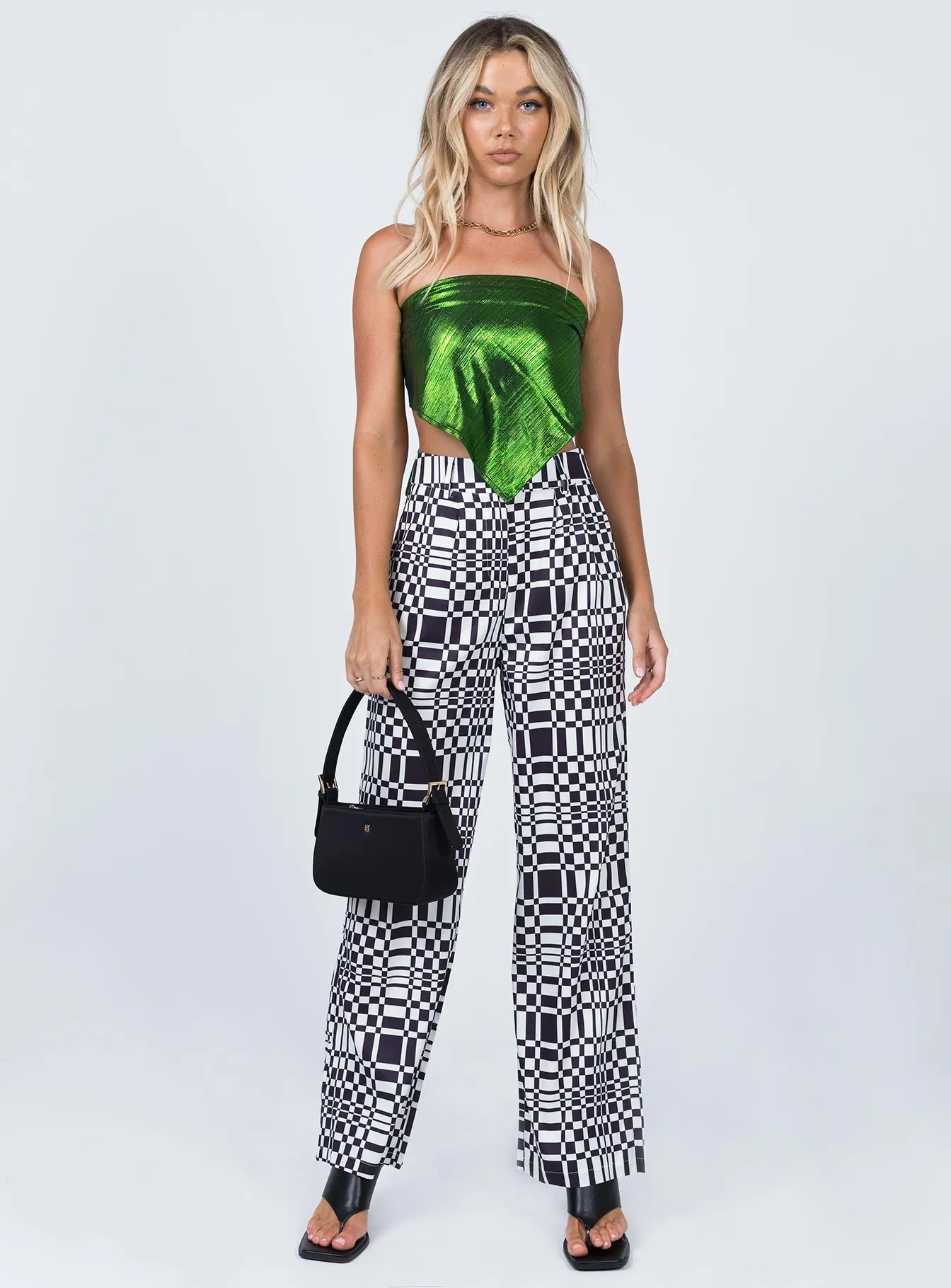 Brandie Pants Multi Flat Lock Stitching windproof