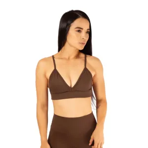Top brasier deportivo de dama Seamless Fit Solid sports outfit