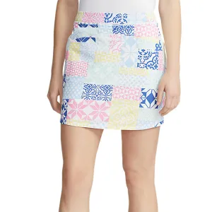 Light Comfort Smart Texture RLX Ralph Lauren Women's Printed Aim Skort - Patchwork