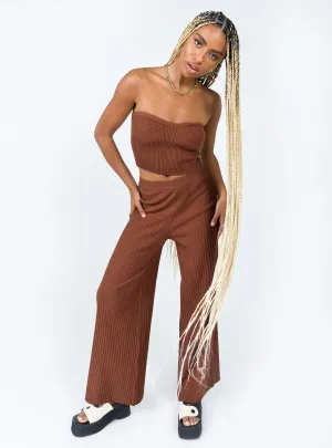 Kylie Set Brown Comfy Wardrobe
