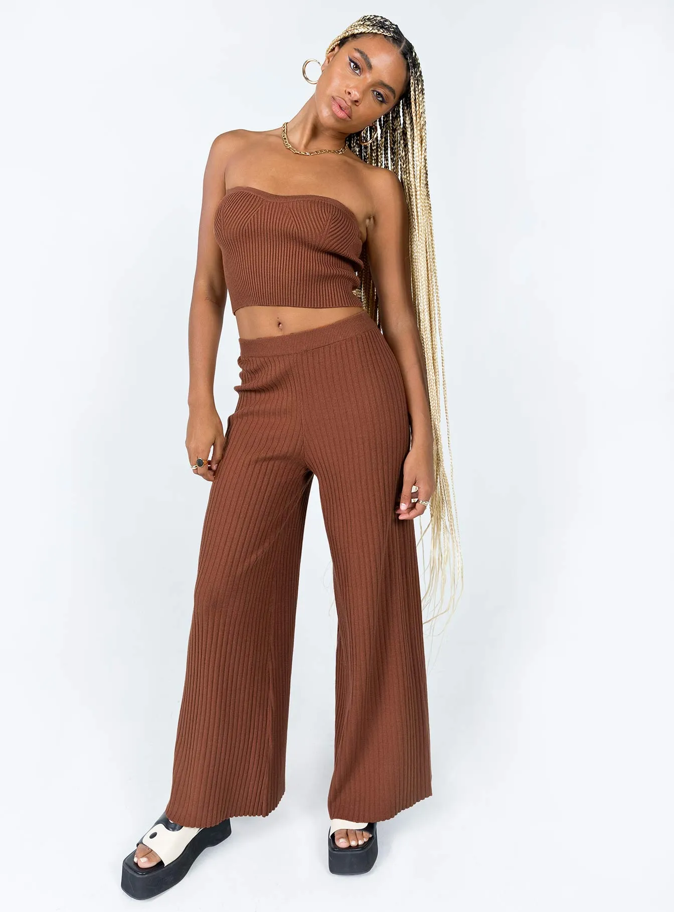 Day Wear Kylie Set Brown