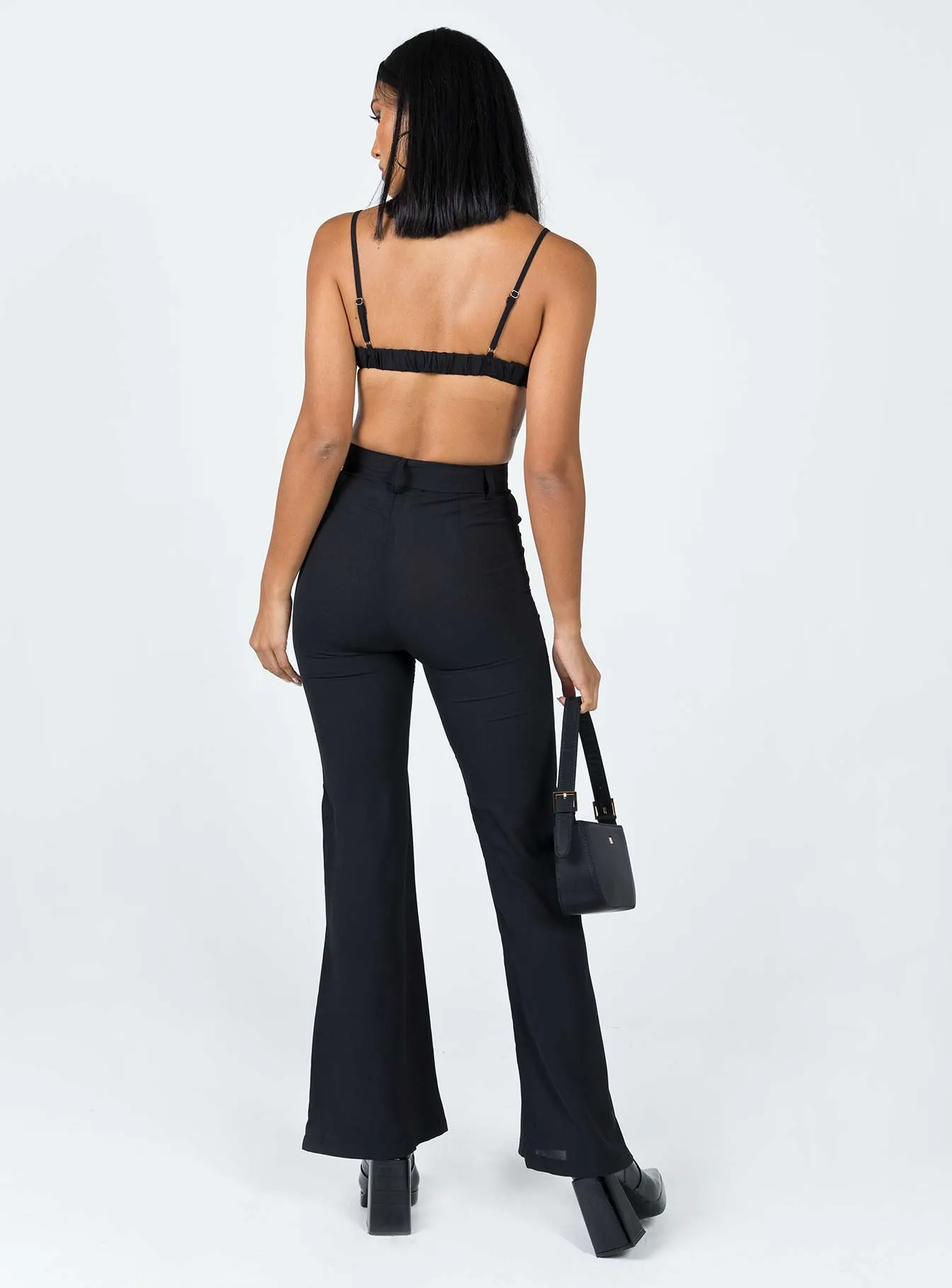 Elsie Set Black Packable Fit Trendy Design