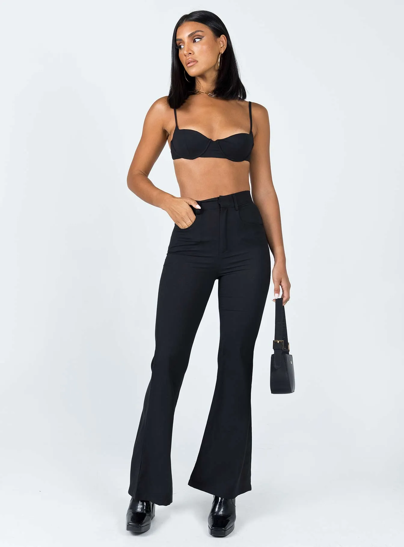 Comfortable Movement Quick Fit Wear Elsie Set Black