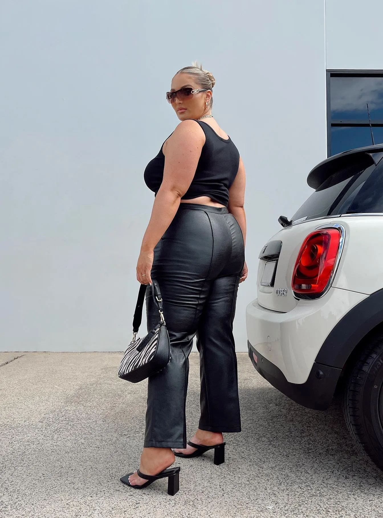 Encore Pants Black Curve Non Binding Waist
