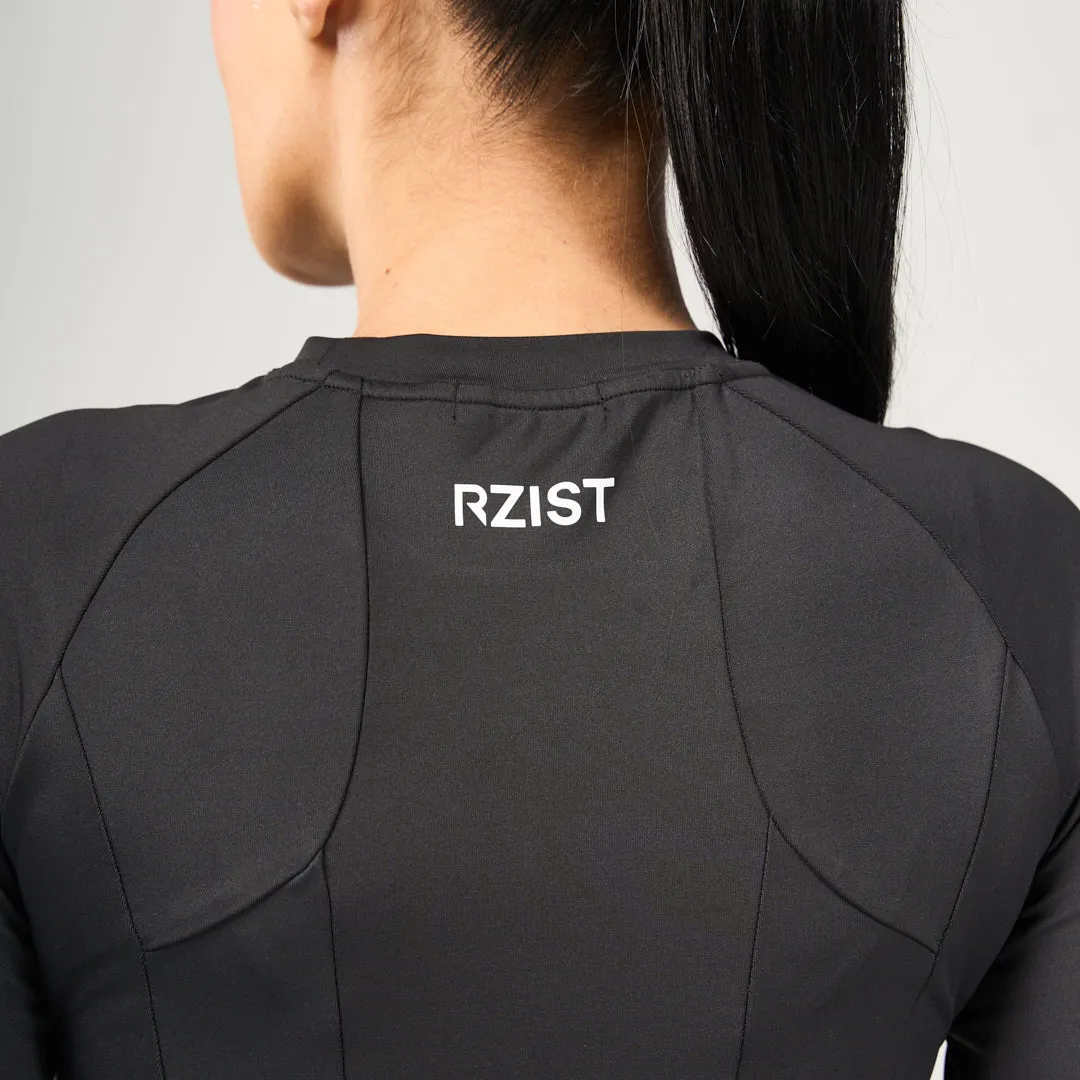 Casual layering piece Performance Long Sleeves Tee - Black