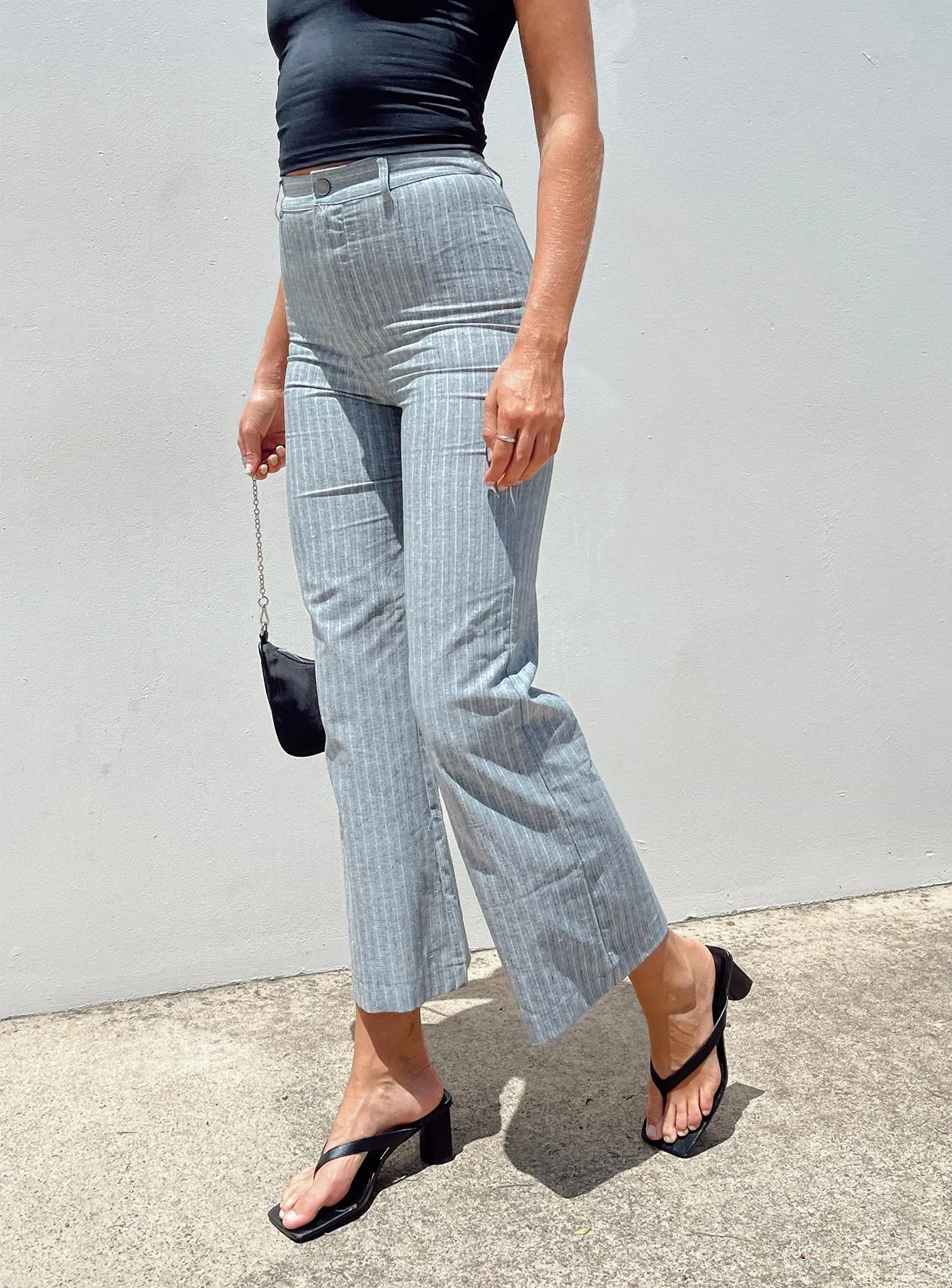 Rach Pants Grey Quick Wear Fit Work Essential