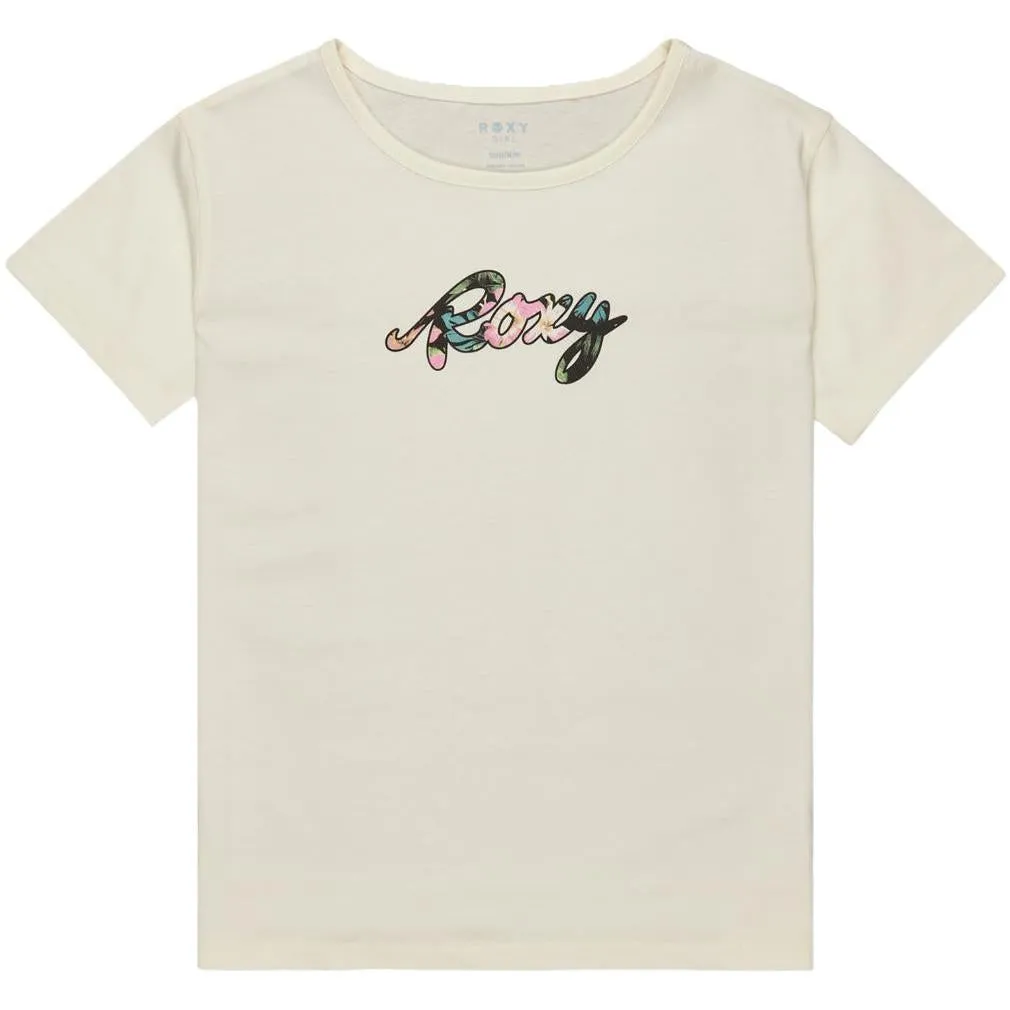 Quality Fabric Roxy Kids Day and Night Short Sleeve T-Shirt