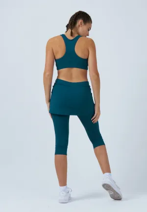 2-in-1 Tennis Skapri, dark teal Biodegradable Fabric Moisture wicking