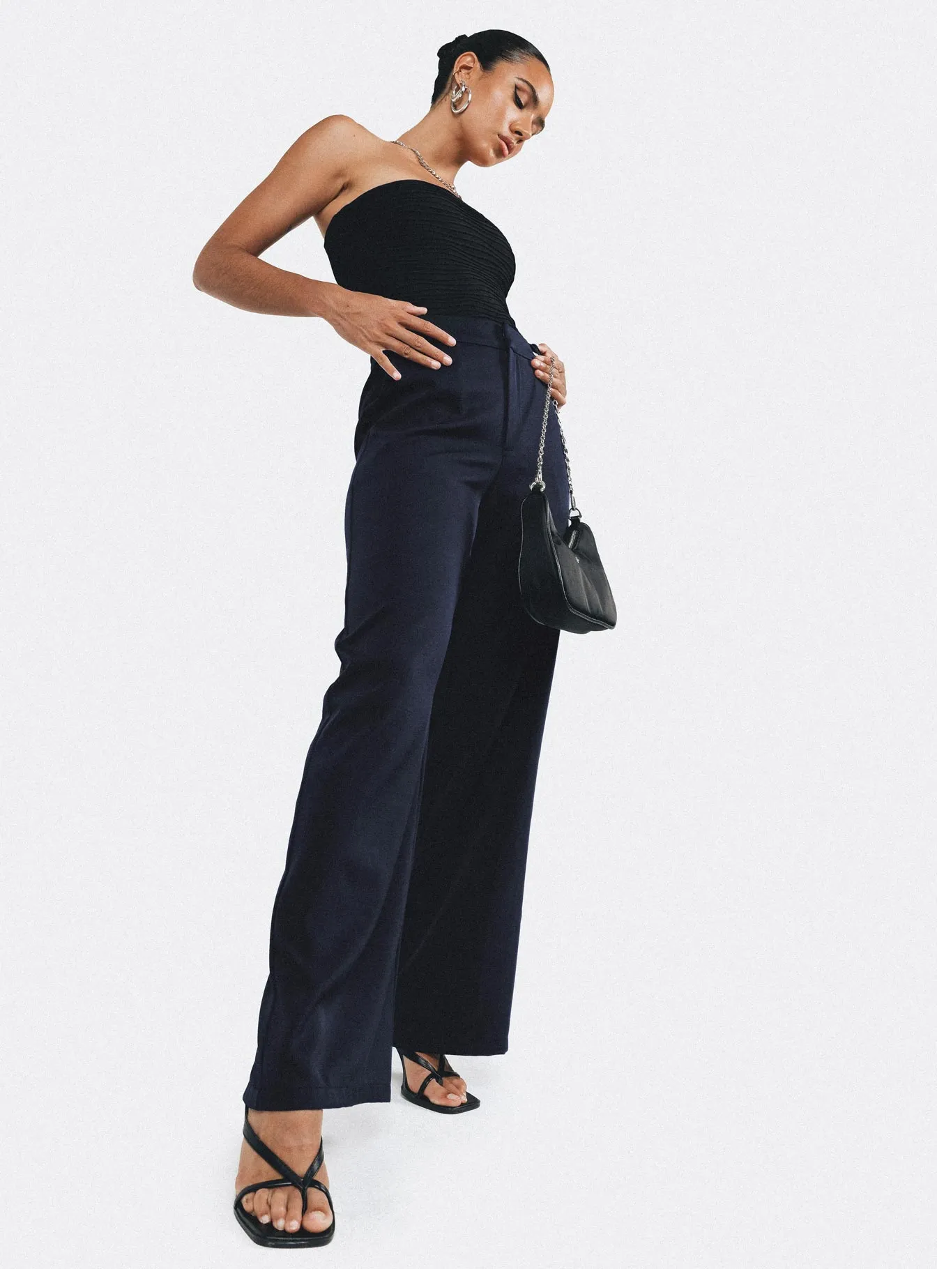 Sultan Pants Navy Comfort Fit Wear