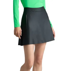 Non Irritating Texture Chafe Resistant G/Fore Women's 4-Way Stretch Effortless Golf Skort - Onyx