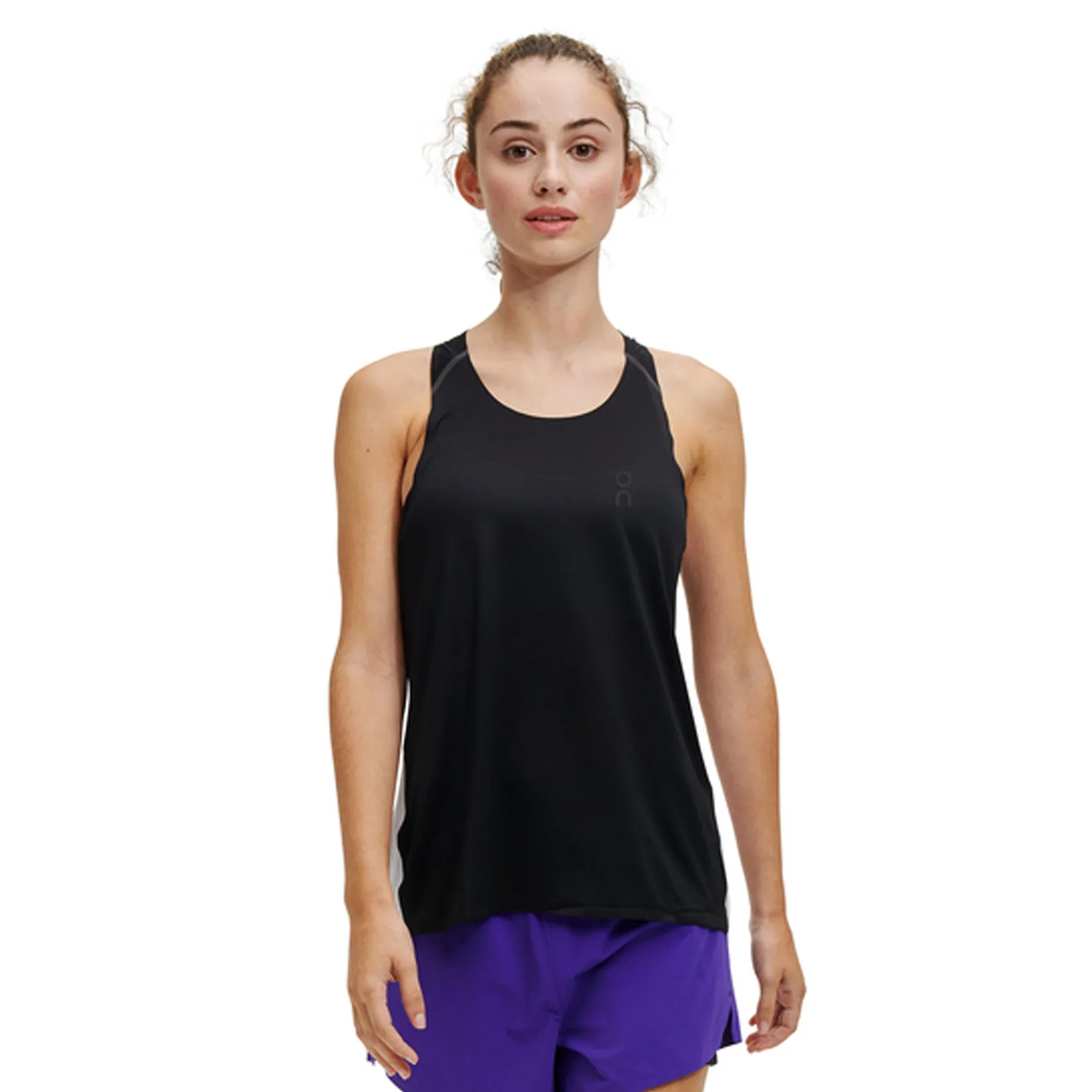 Oversized Fit ZeroDistressFinish Womens On Running Tank-T