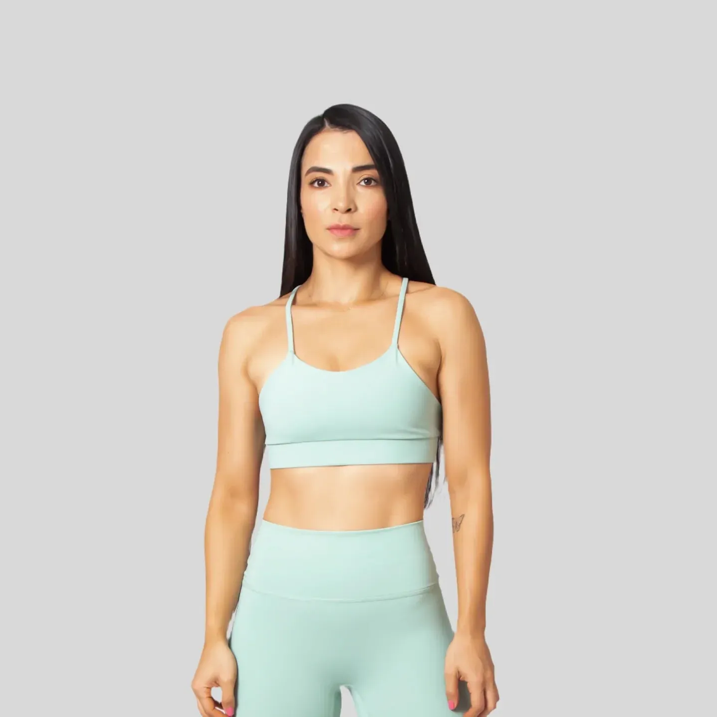 Easy Fabric Stretch stitching seams TOP DEPORTIVO PARA MUJER CON SOPORTE BAJO