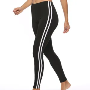 Lightweight texture Women Black Tights