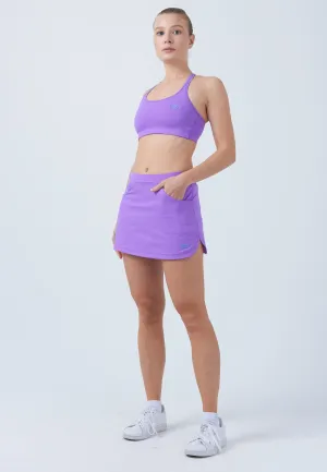 Easy Outfit Classic Tennis Skort with pockets, purple
