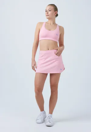 Classic Tennis Skort with pockets, light pink Modern Combo Wool blend