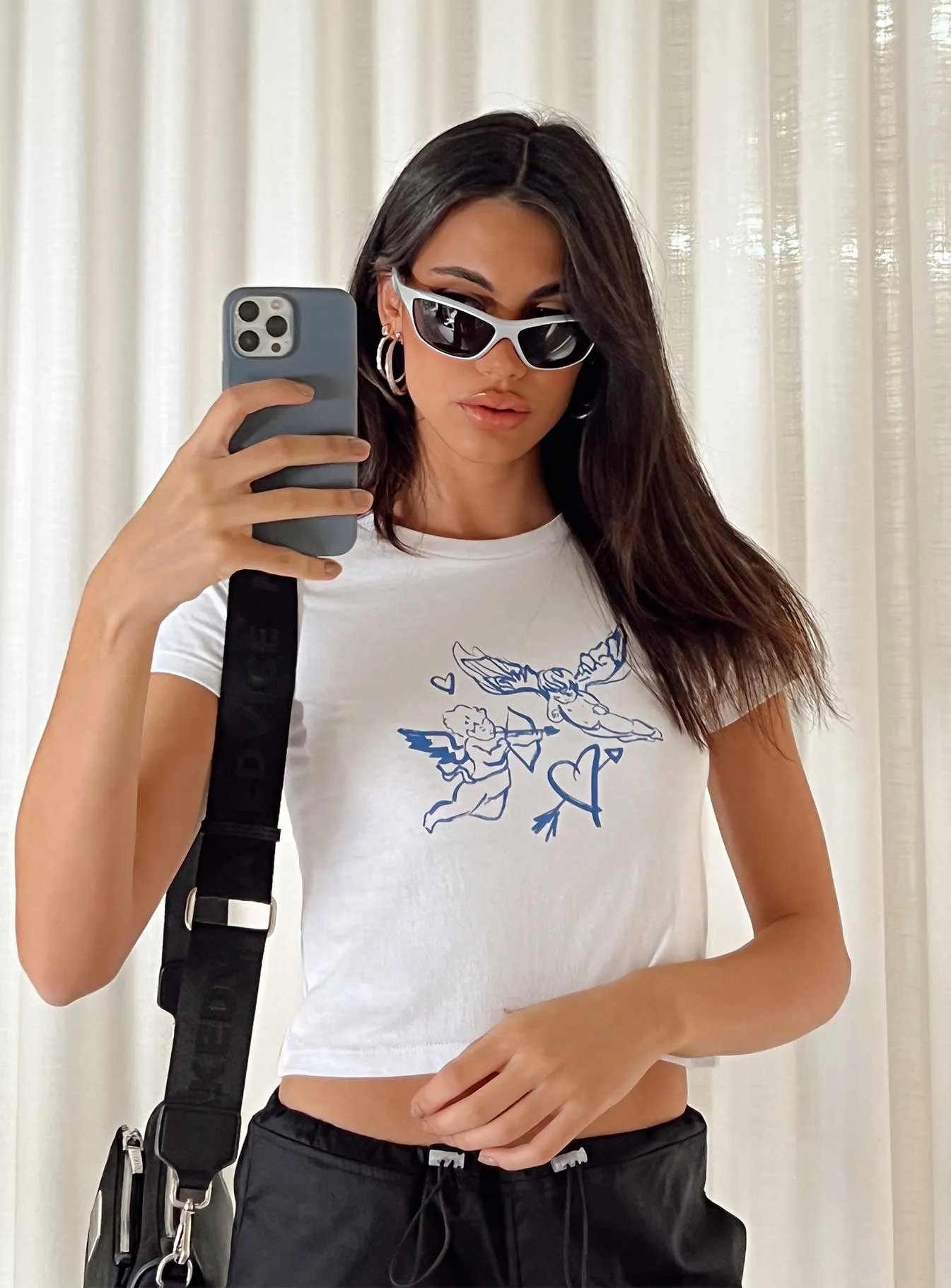 Organic Angels 222 Tee Ivory Simple Layer Lightweight Feel