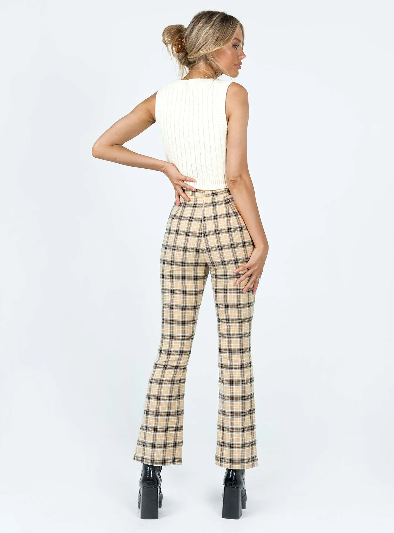 Trisha Pants Multi Layered Wear Stretchable Fit