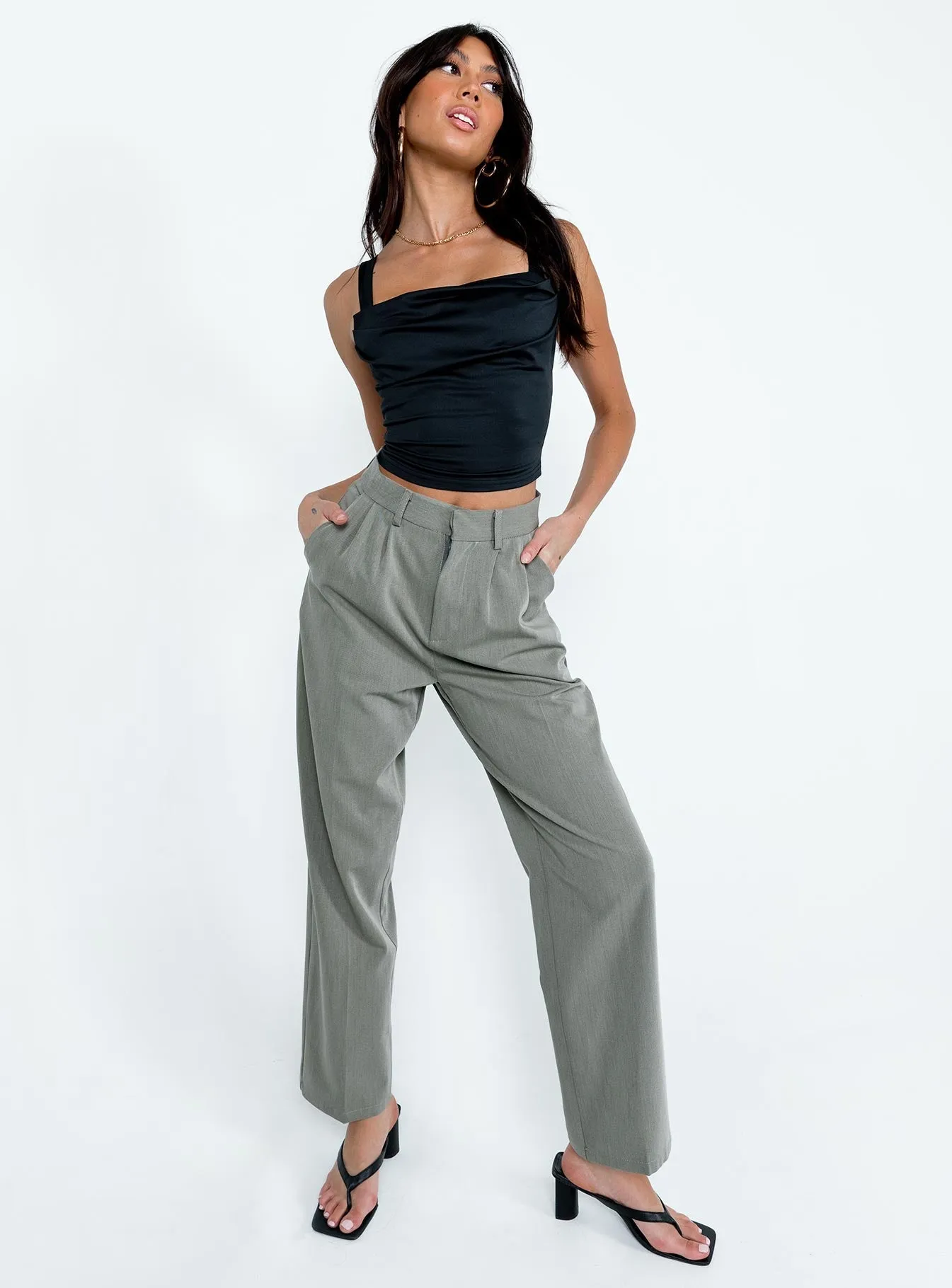 Codi Pants Grey WaterRepellentCoating Wear Resistant Fabric