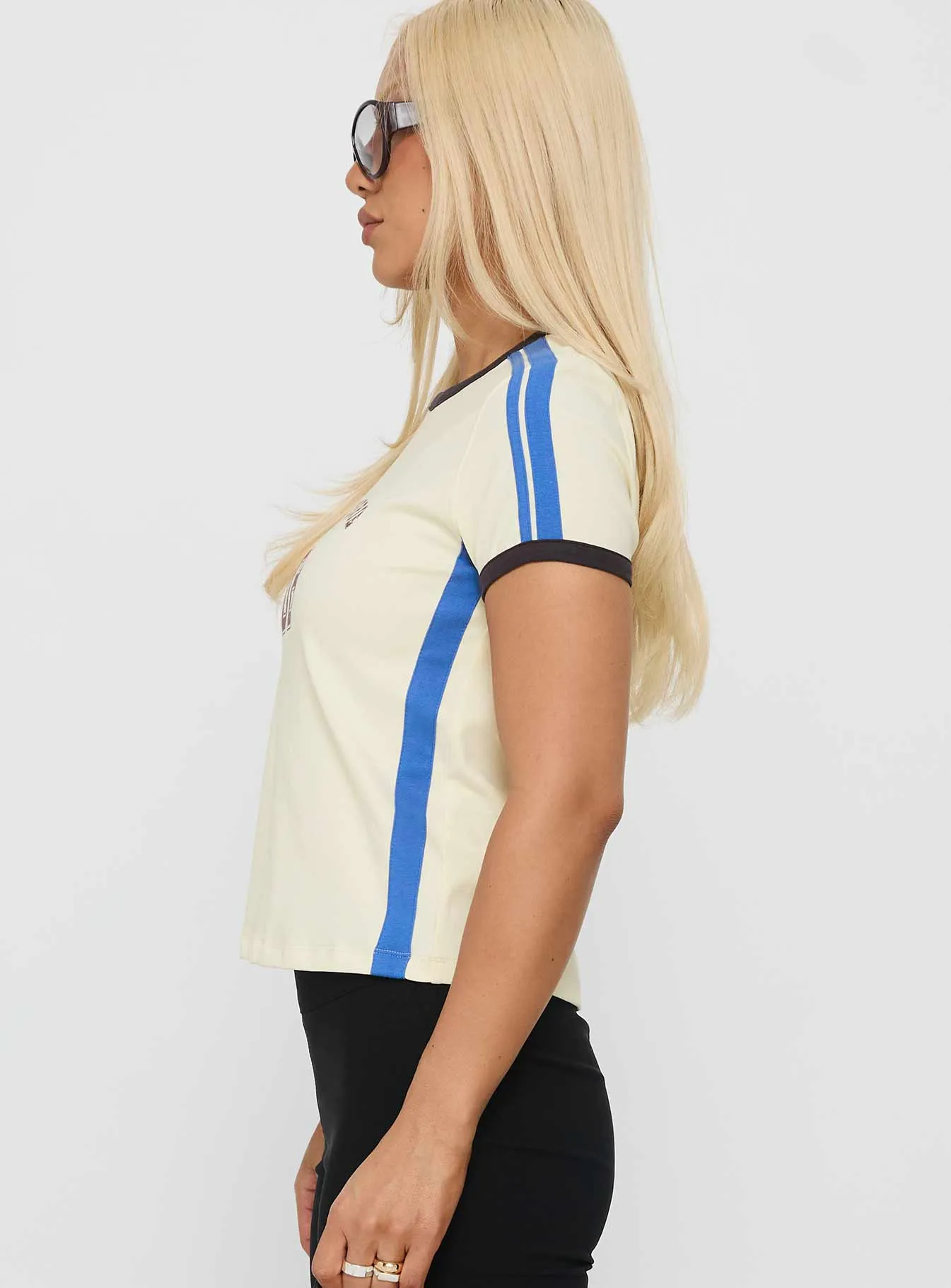 HighThreadCount Mon Cherie Tee Porcelain