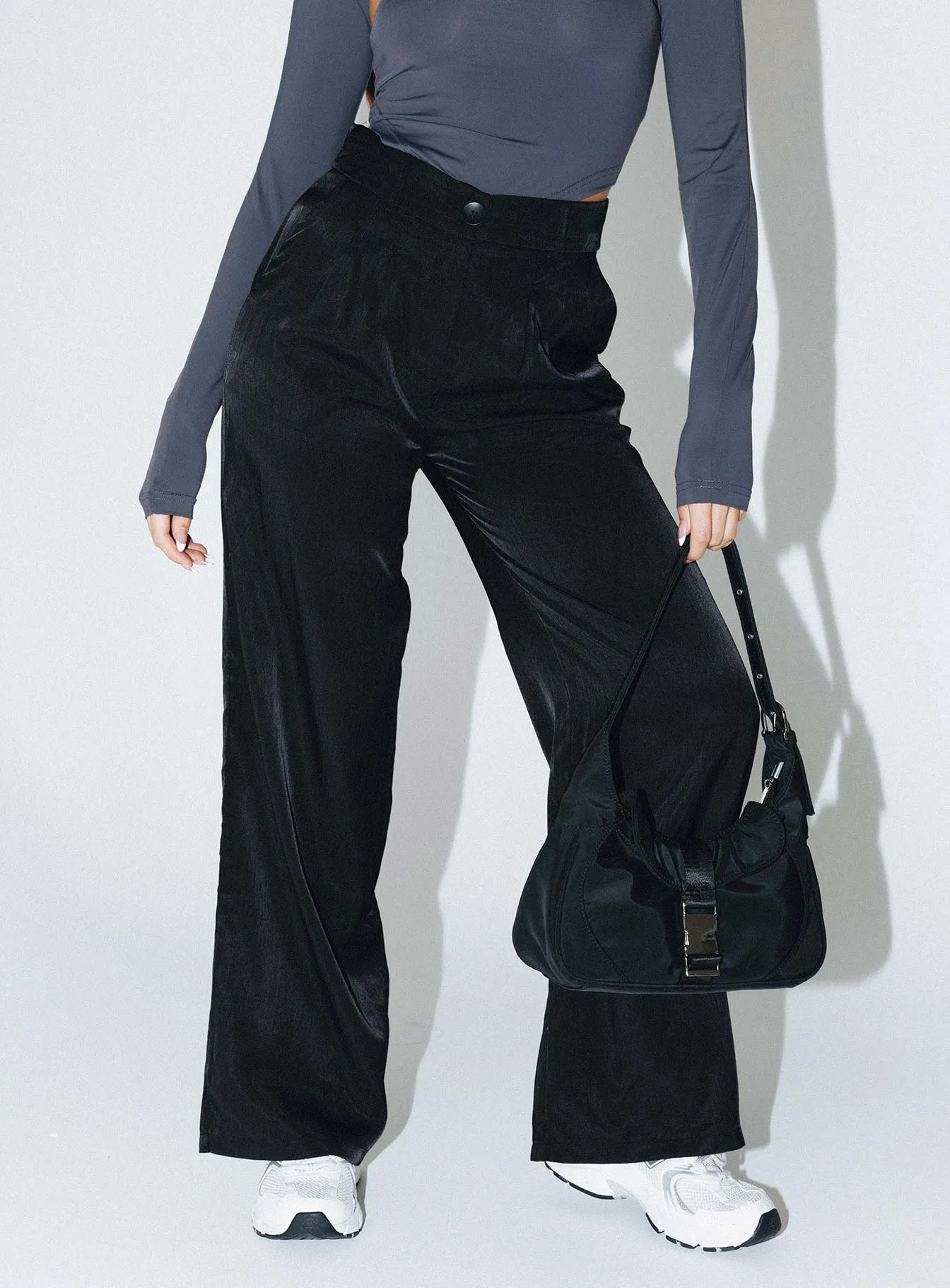 Kacey Pants Black Petite Stay Cool All-day Flex