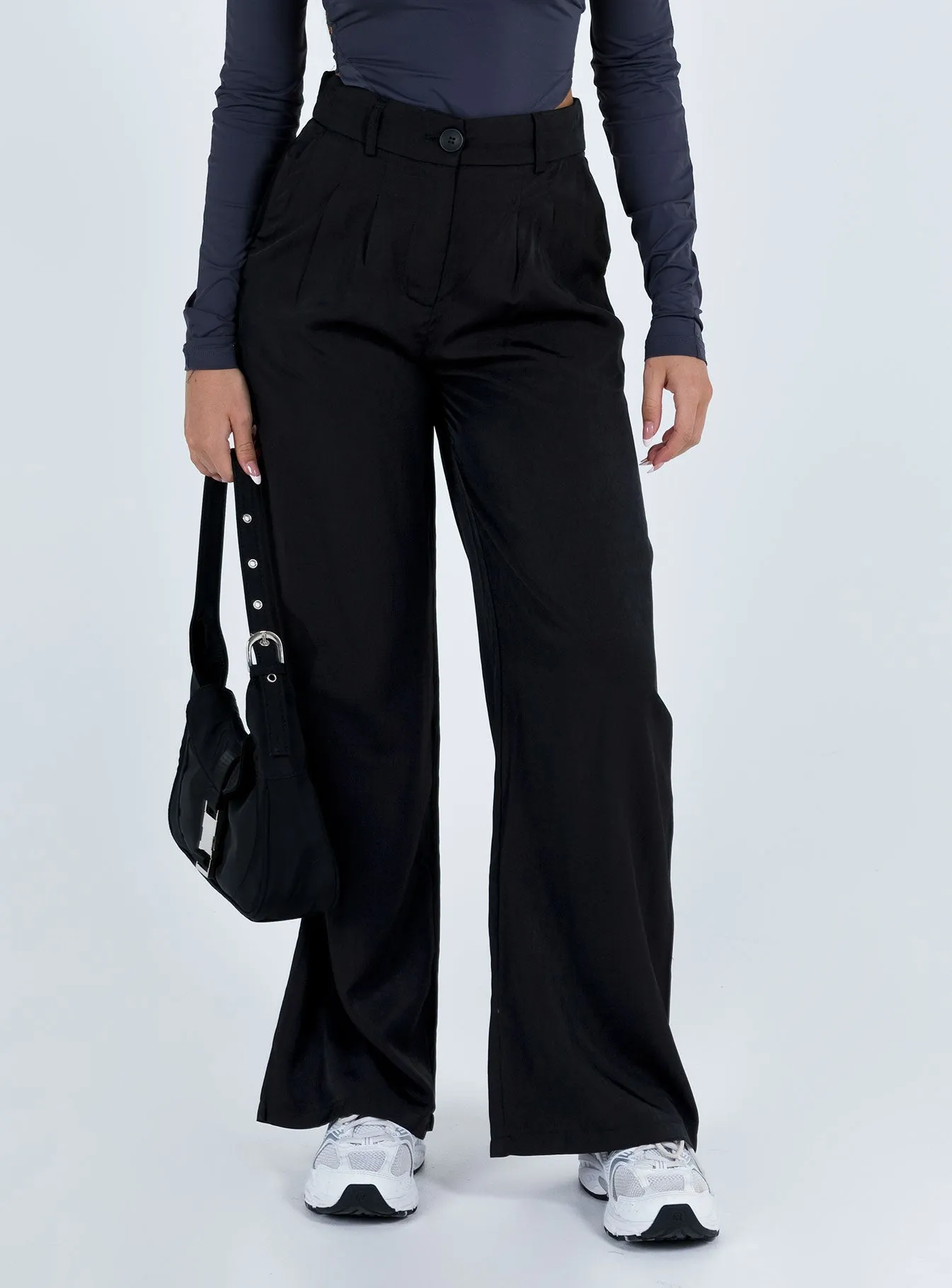 Anti Pilling Treatment Comfy Motion Kacey Pants Black Petite