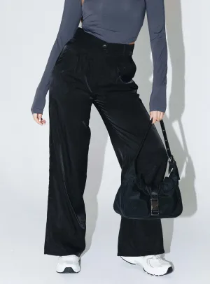 Kacey Pants Black Petite Stay Cool All-day Flex