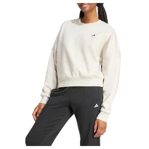 Small Logo Feel Cozy Crew Neck Sweatshirt Fashion Top