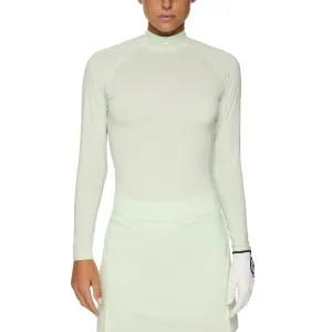 Low Maintenance J.Lindeberg Women's Ella Compression Golf Shirt - Ambrosia