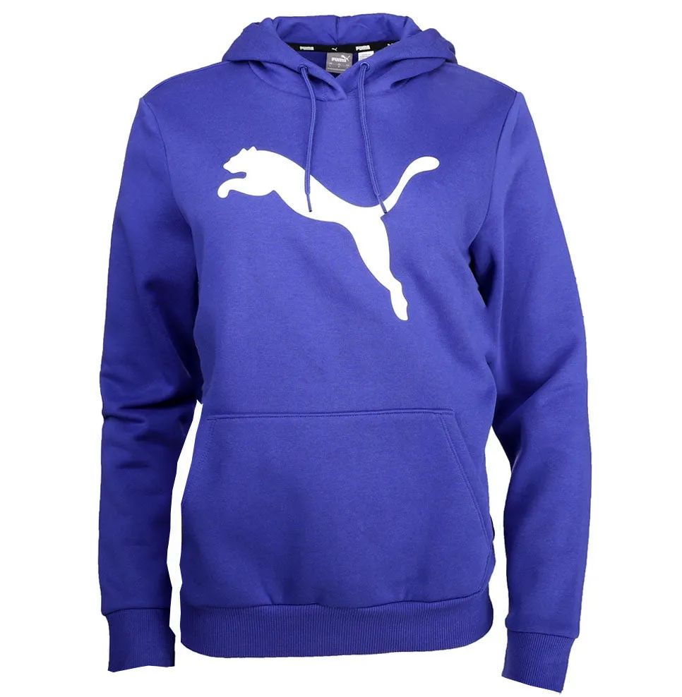 Athleisure Look Essentials Big Cat Logo Pullover Hoodie