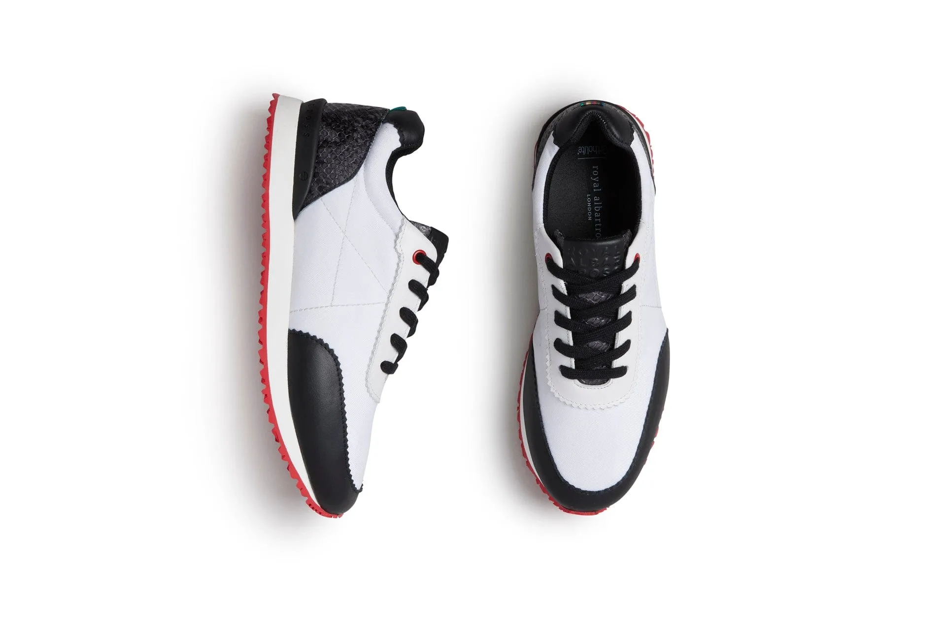 Sloane Lite | White/Black Lace Free
