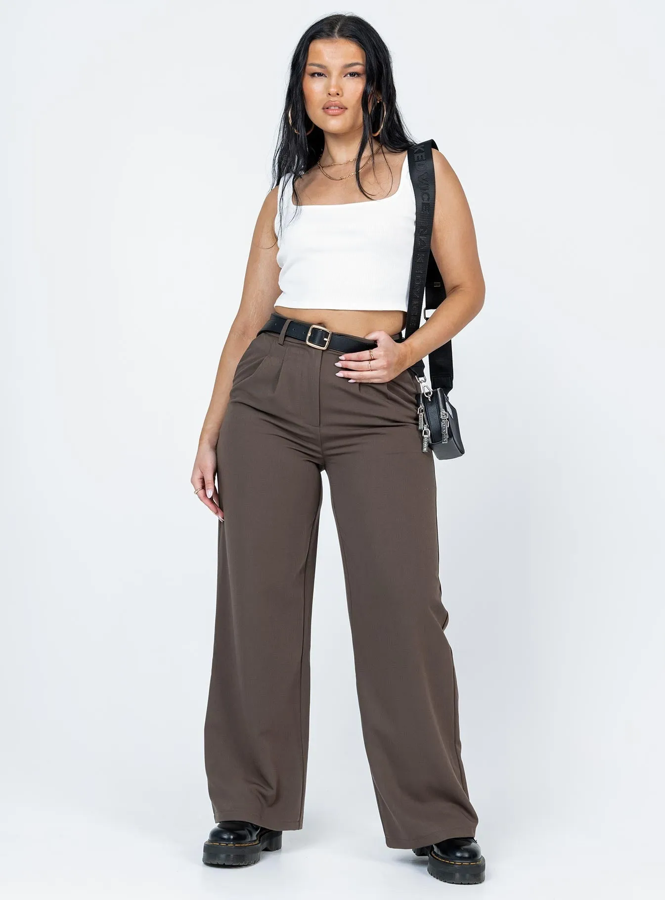 Comfy Wardrobe Archer Pants Dark Brown