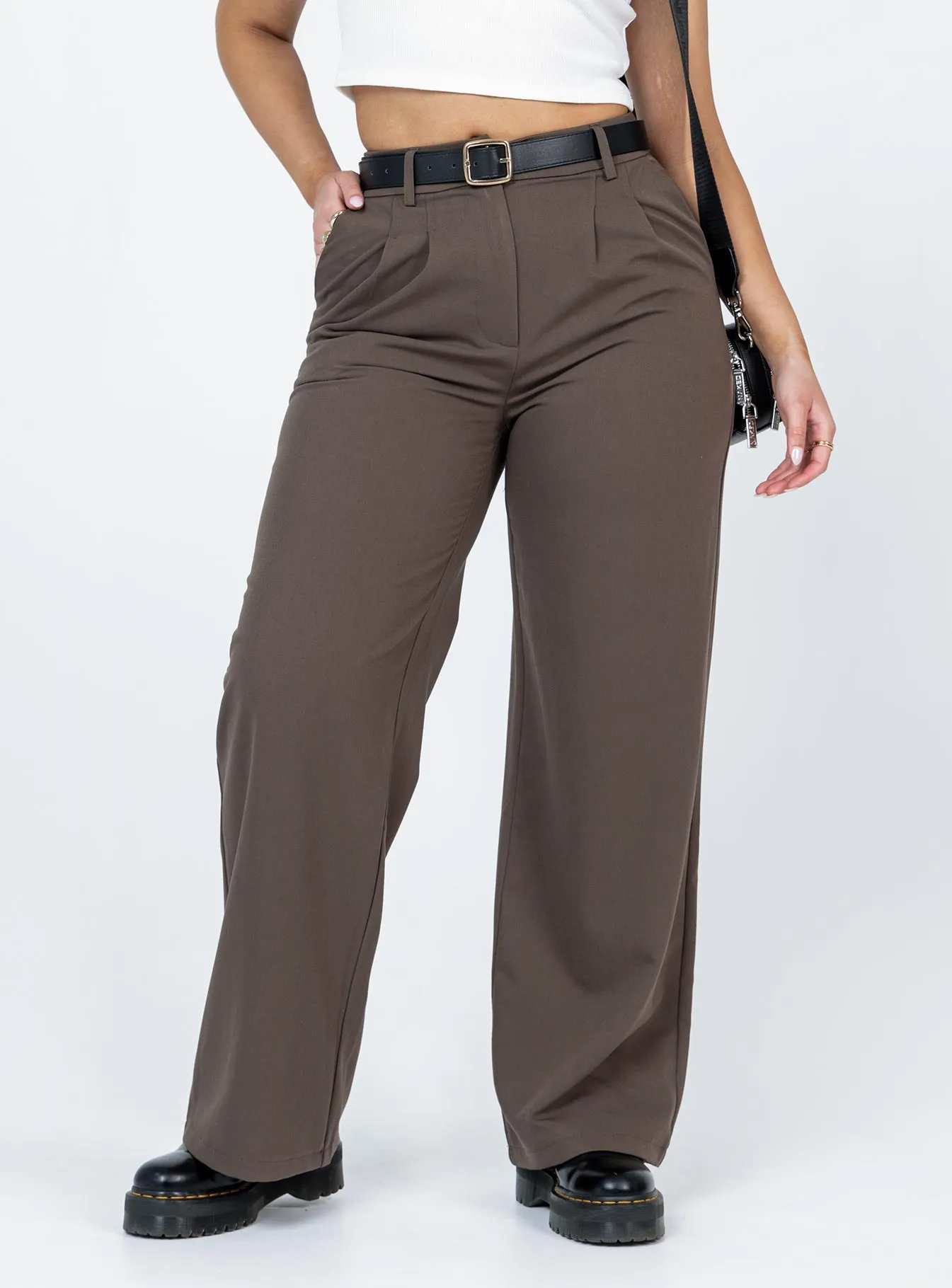 Archer Pants Dark Brown Comfortable Fit Wear Breathable fabric