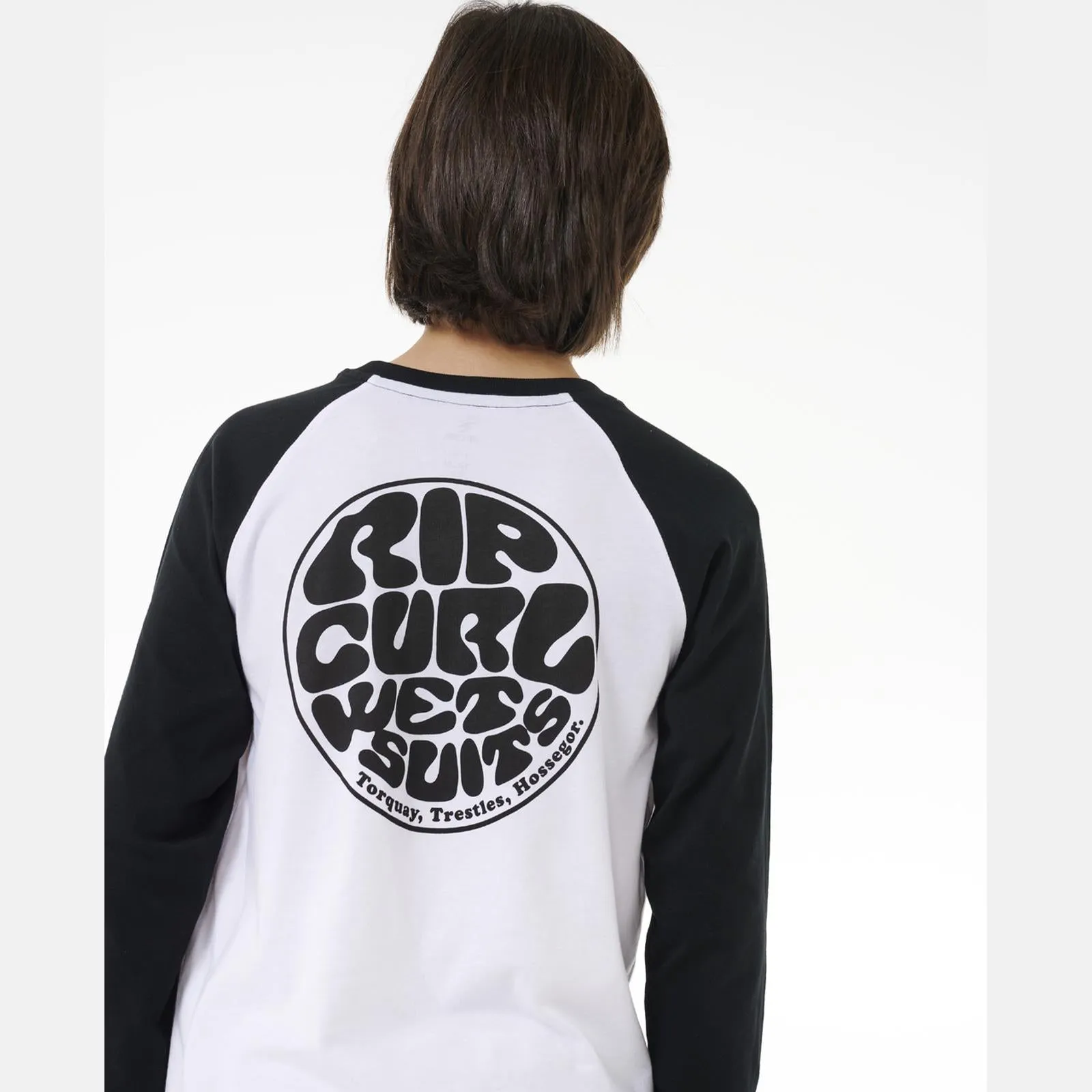 Comfy All-Day SlimFit Rip Curl Kids Wettie Icon Long Sleeve T-Shirt