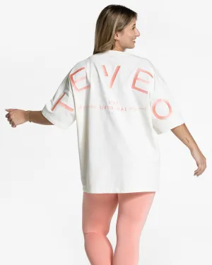 Essential Style Wear Signature Oversized T-Shirt "Peach"