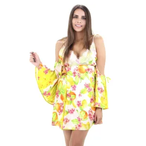 Women's Cold Shoulder Flare Dress,Multi Fashionable Comfort Wear