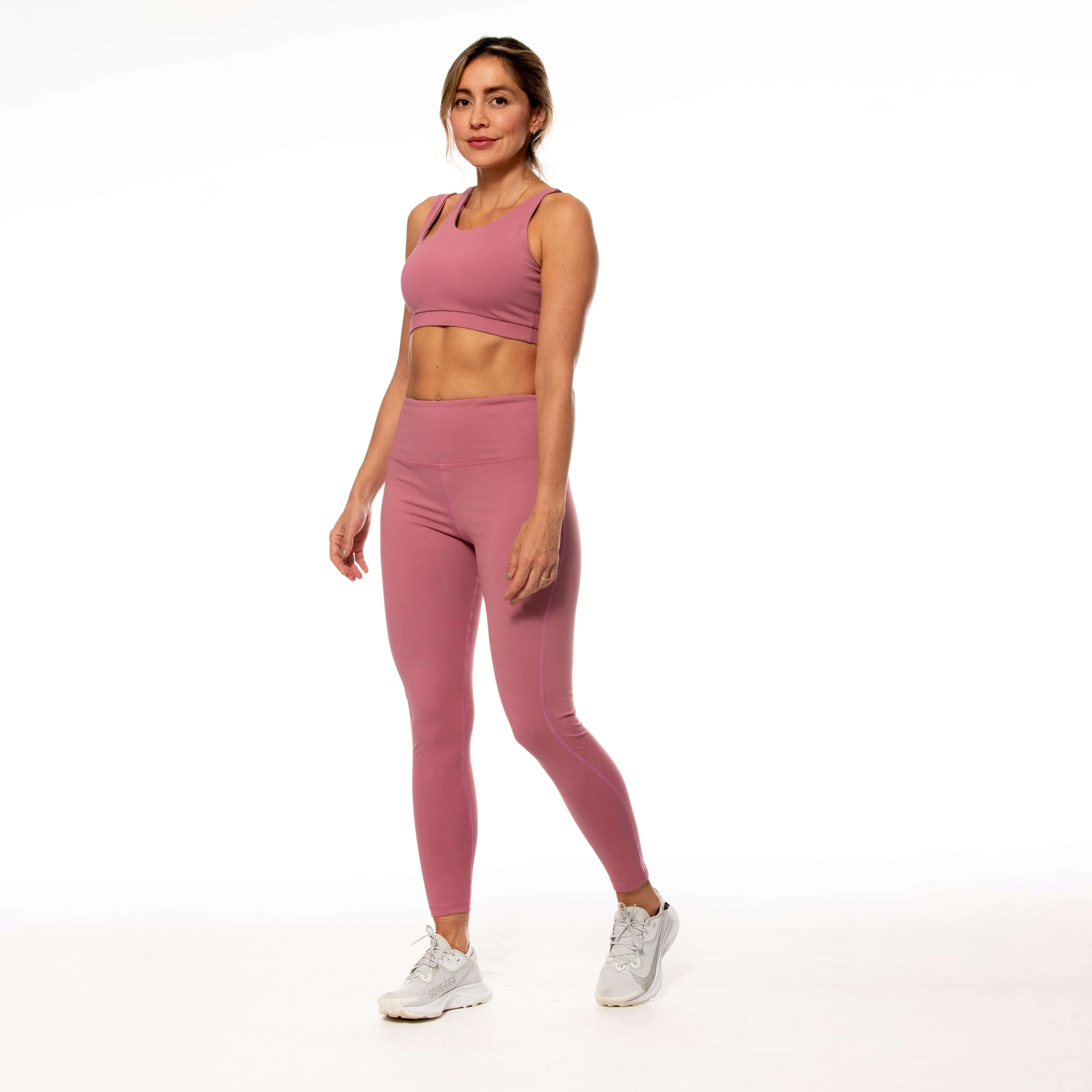 Soft Wear Flex Fit Leggins Solido Rosa Femenino