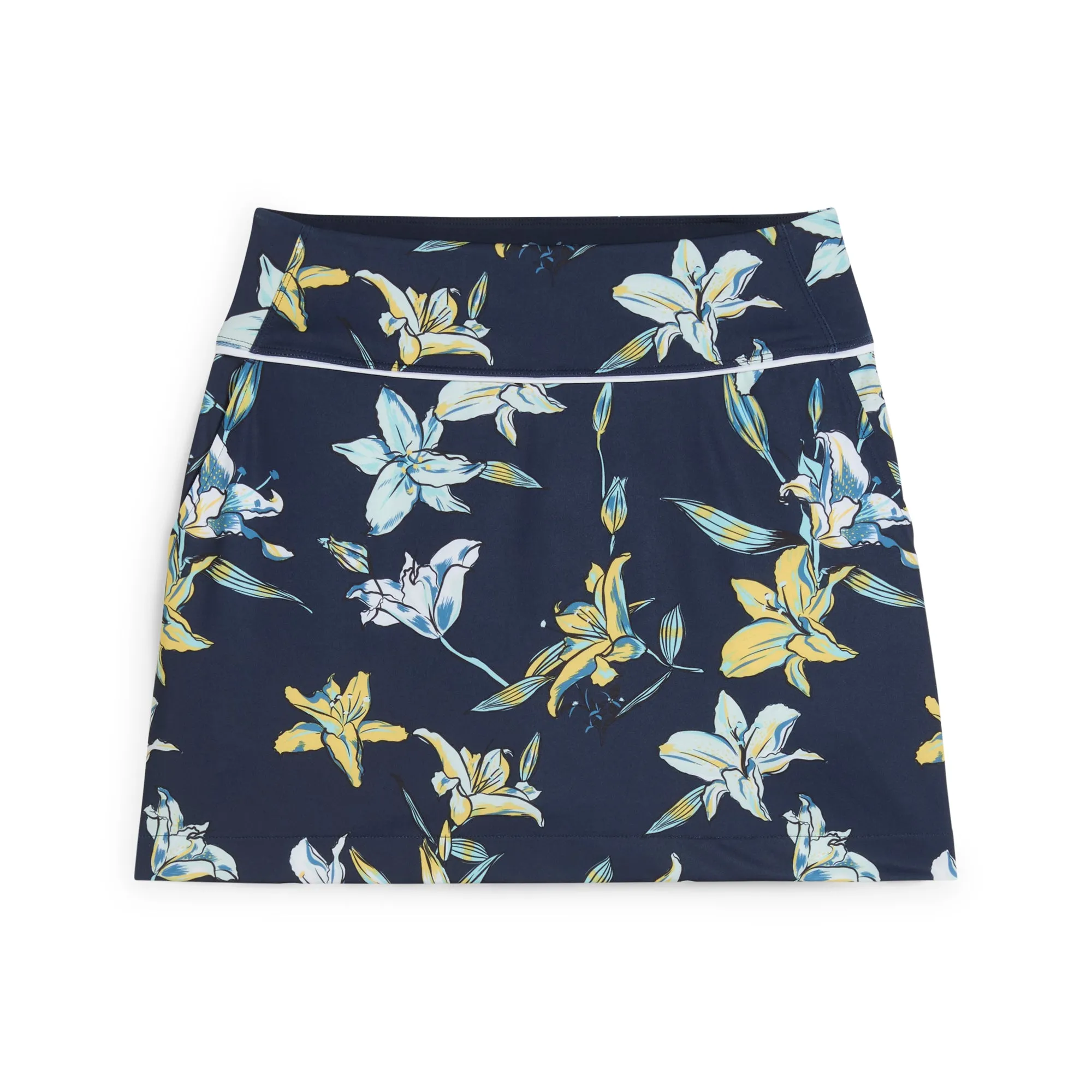 QuickDrying Fiber CoolingChannelFabric Women's Blake Knit Lily Floral Golf Skirt