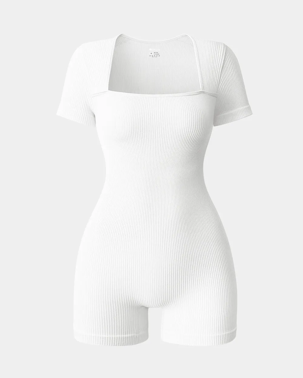 Elegant Durable Work Hot Short Sleeve Square Neck  Rompers