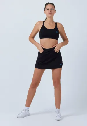 Classic Tennis Skort with pockets, black Mood Dressing Street Vibe