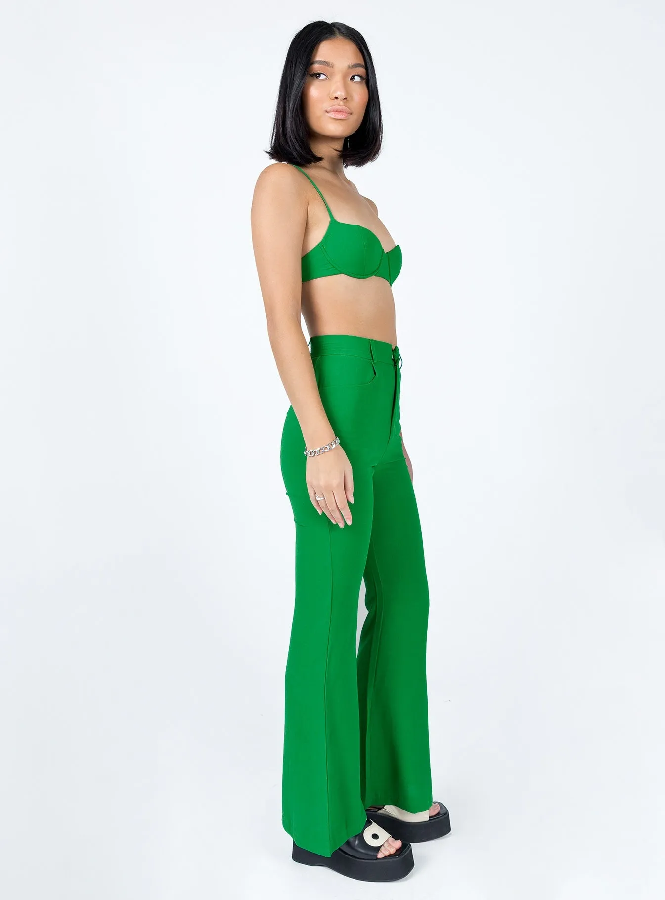 Elsie Set Green Fitted Design