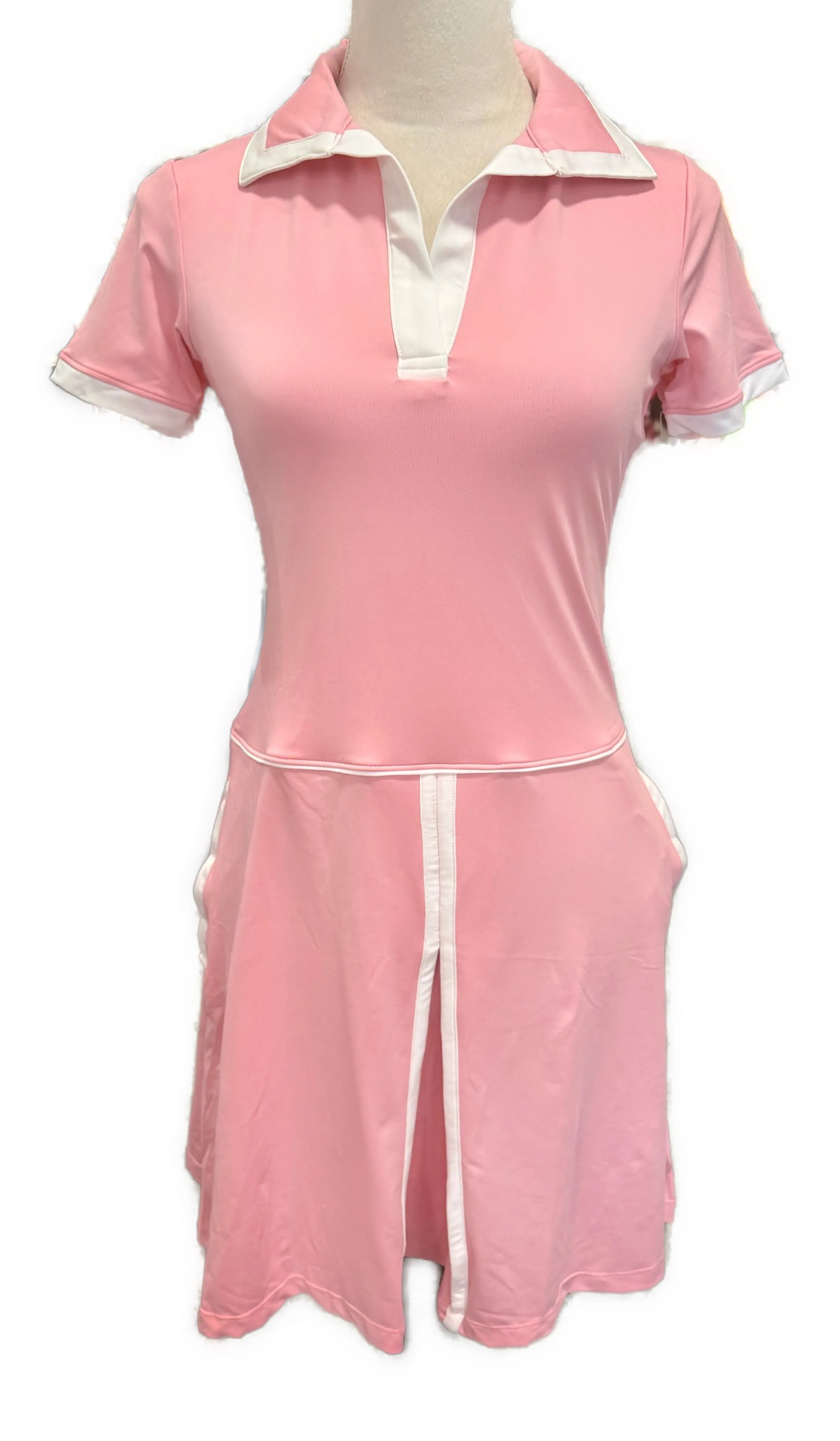 New Scratch Seventy Pink Sheila Golf Dress Size S MSP$125 Street Casual Global Style