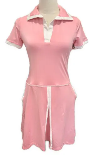 New Scratch Seventy Pink Sheila Golf Dress Size S MSP$125 Street Casual Global Style
