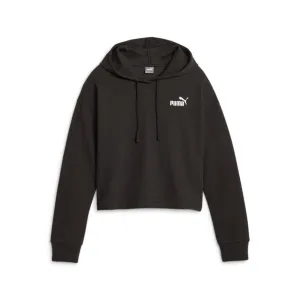 Street Sporty Essentials Elevated Cropped Pullover Hoodie