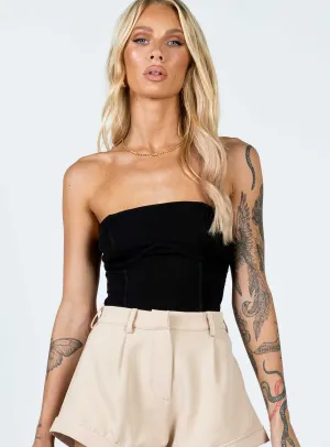 Bentley Bodysuit Black knit bodysuit sexy bodysuit