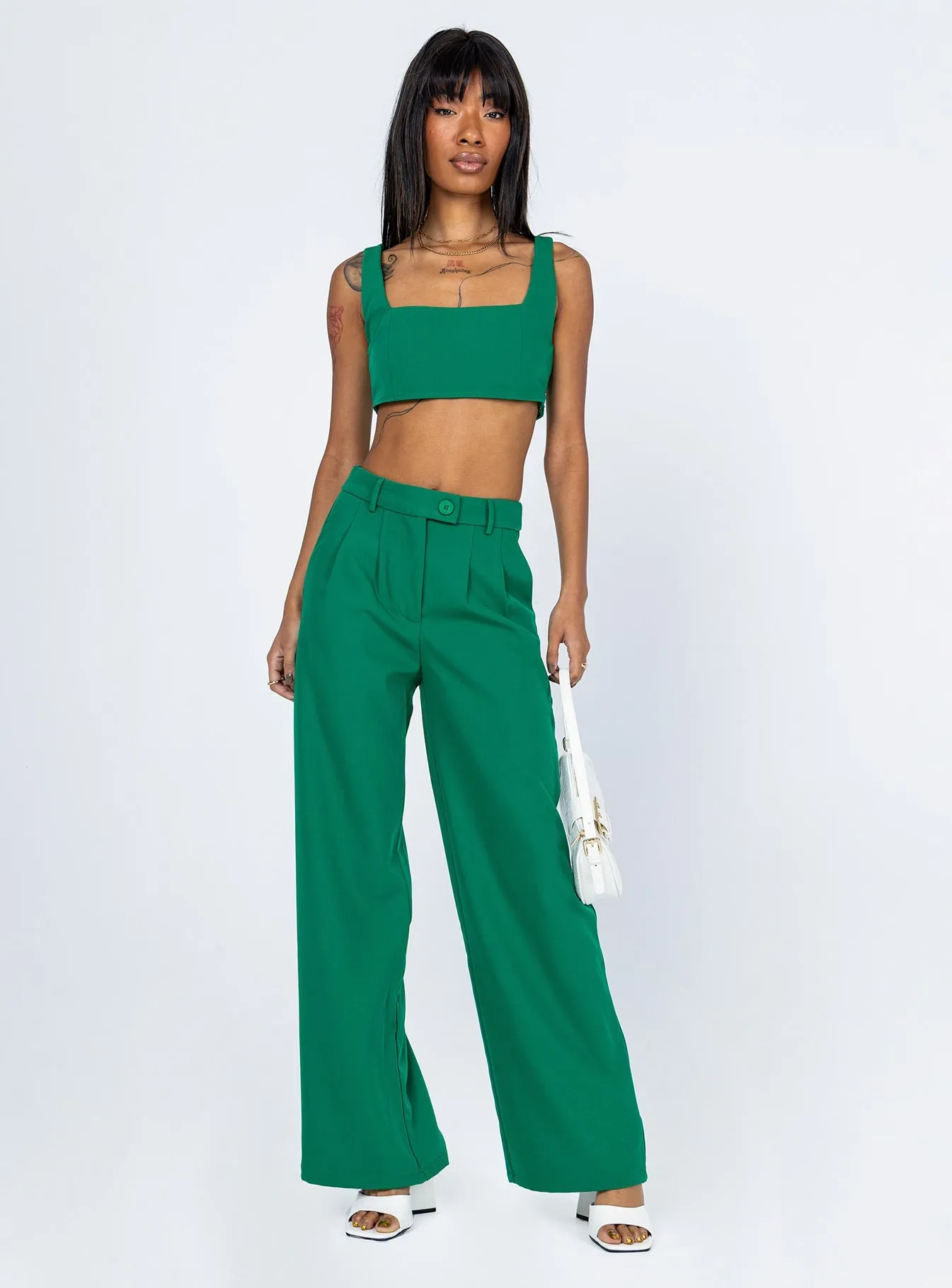 Stretch Layer Fit Huxley Set Green